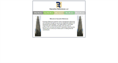 Desktop Screenshot of executivereferences.com